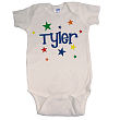 931408X - New Baby "A Star is Born" Personalized Infant Onesie
